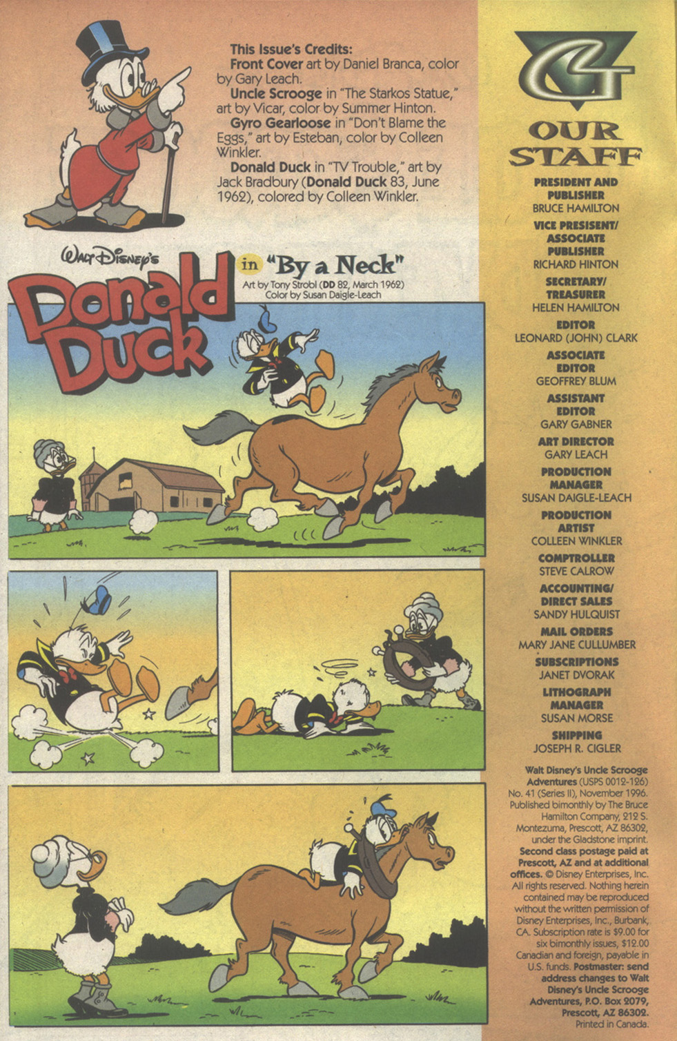 Read online Walt Disney's Uncle Scrooge Adventures comic -  Issue #41 - 2