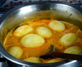 Duck Egg Gule Recipe Typical Padang