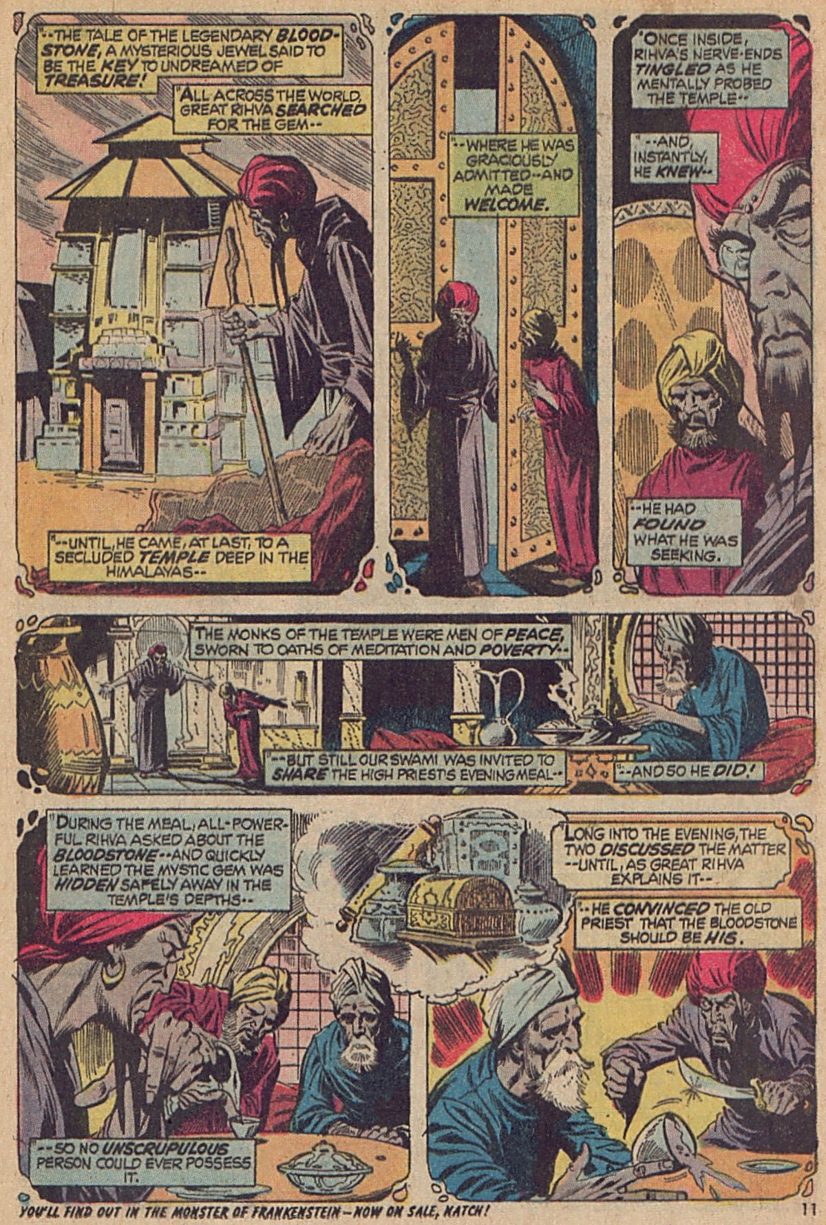 Read online Werewolf by Night (1972) comic -  Issue #7 - 9