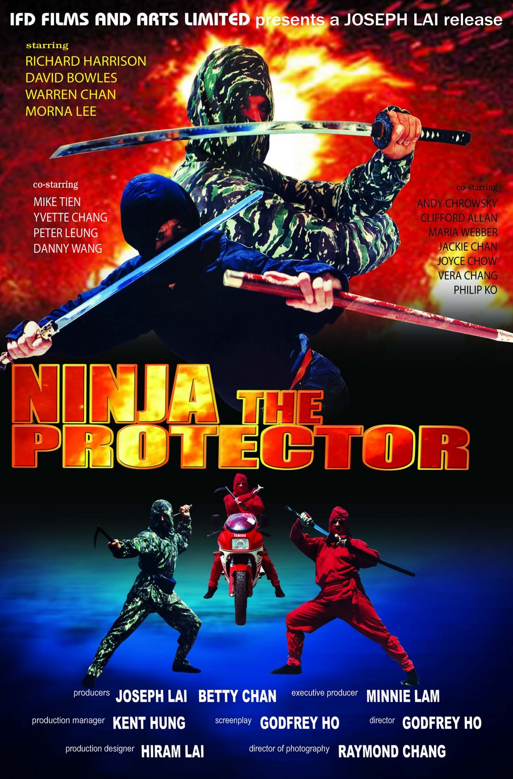 Ninja The Protector (1986) DVDrip Dual + Subtitulos MultiHos