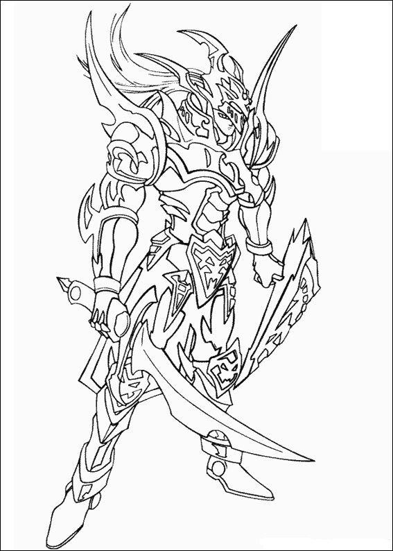 Fun Coloring Pages: Yu-Gi-Oh Coloring Pages