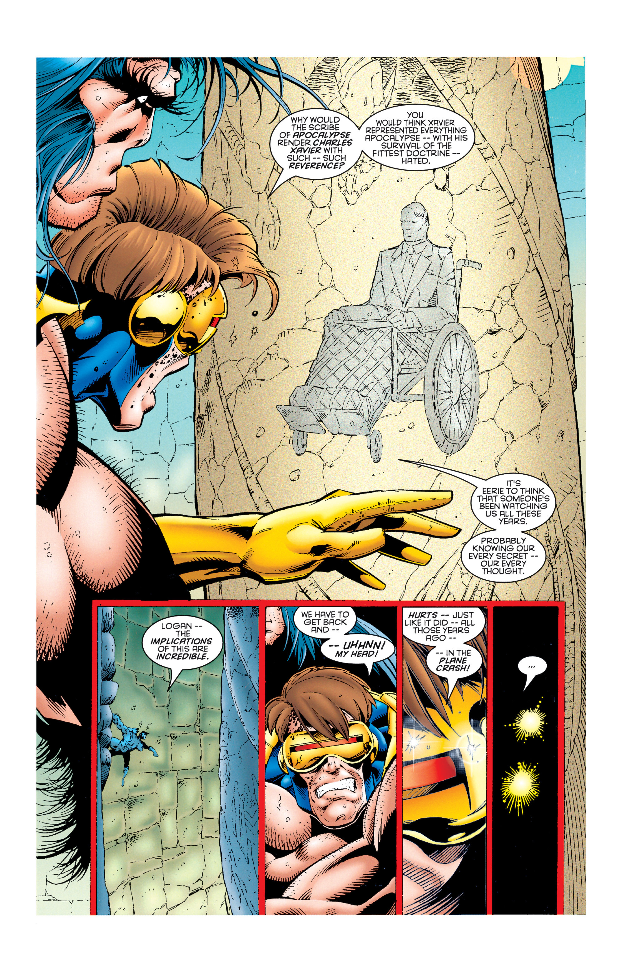 Read online X-Men: The Road to Onslaught comic -  Issue # TPB 3 - 342