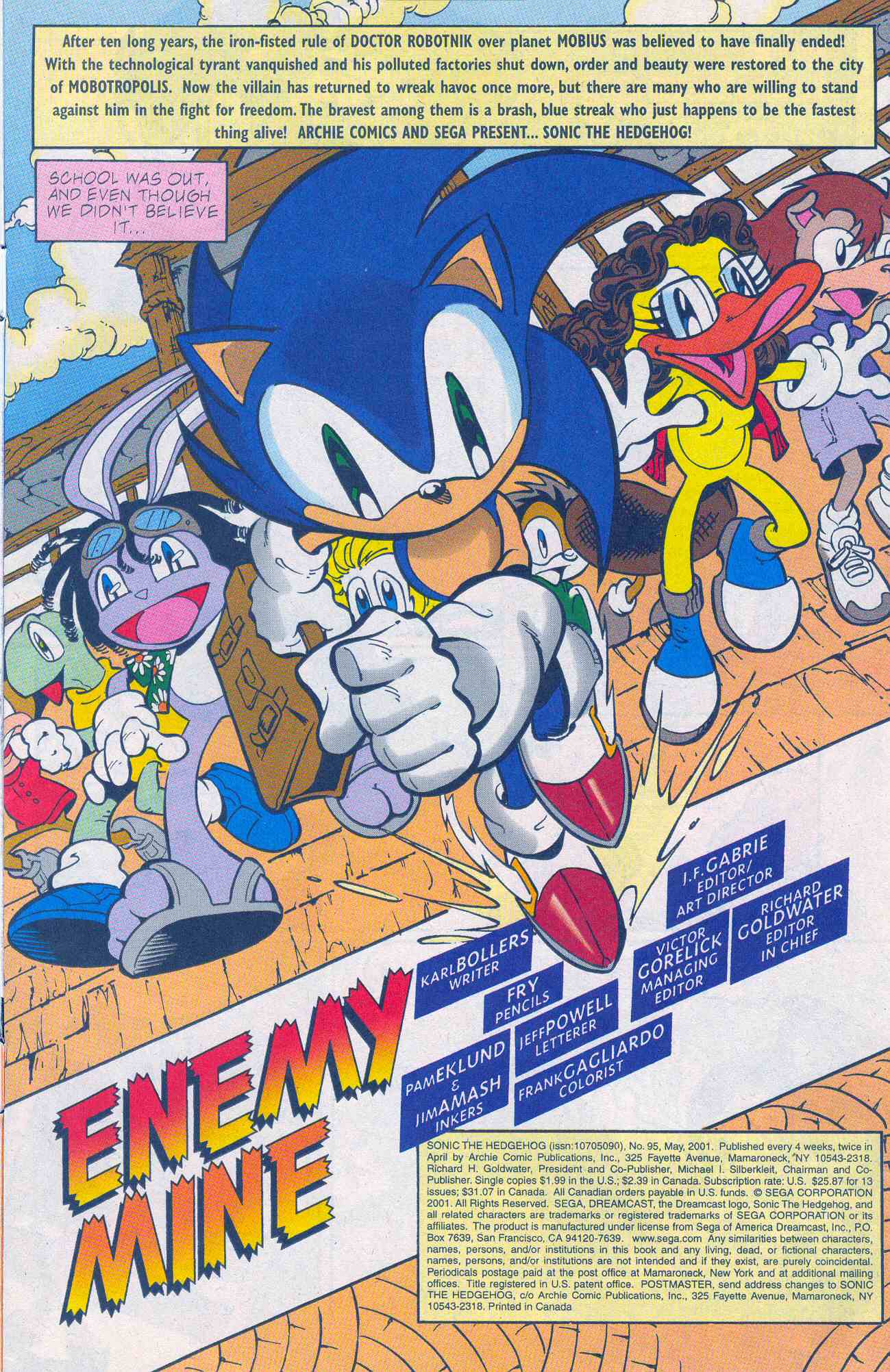 Sonic The Hedgehog (1993) 95 Page 1
