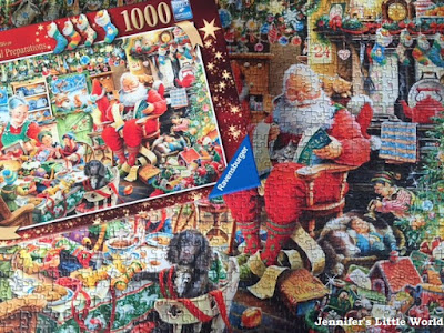 Santa's Final Preparations limited edition Christmas jigsaw from Ravensburger