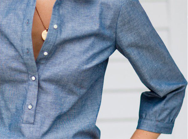 {style inspiration : denim when the leaves are falling}