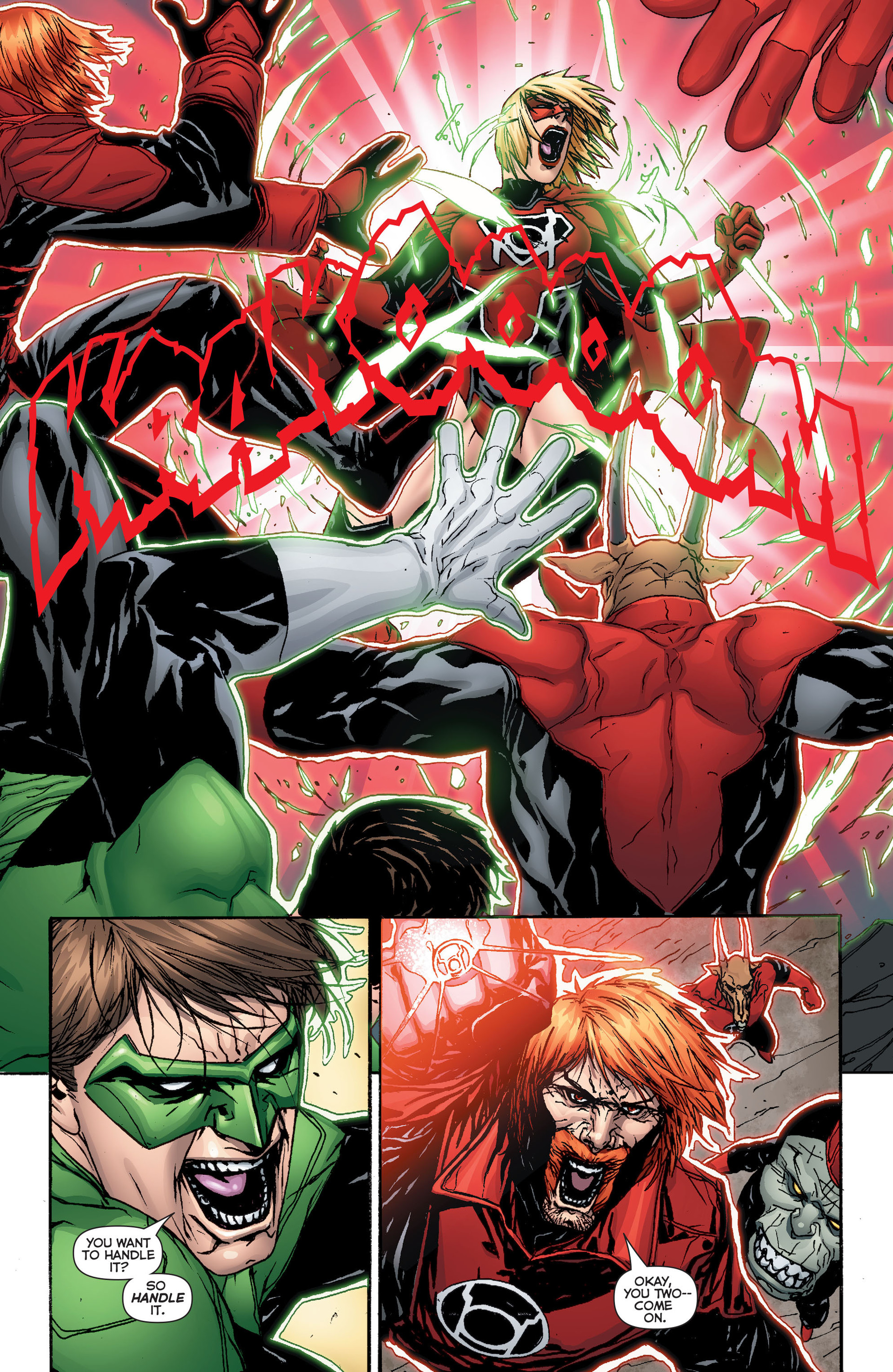 Read online Red Lanterns comic -  Issue #28 - 38