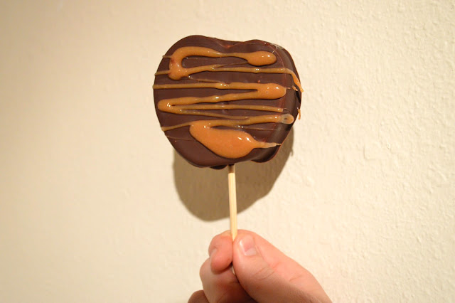 cut apples or easy chocolate caramel apple slices
