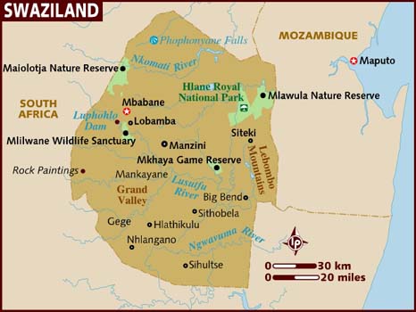Suazilândia | Mapas Geográficos da Suazilândia Suazilândia | Mapas Geográficos da Suazilândia