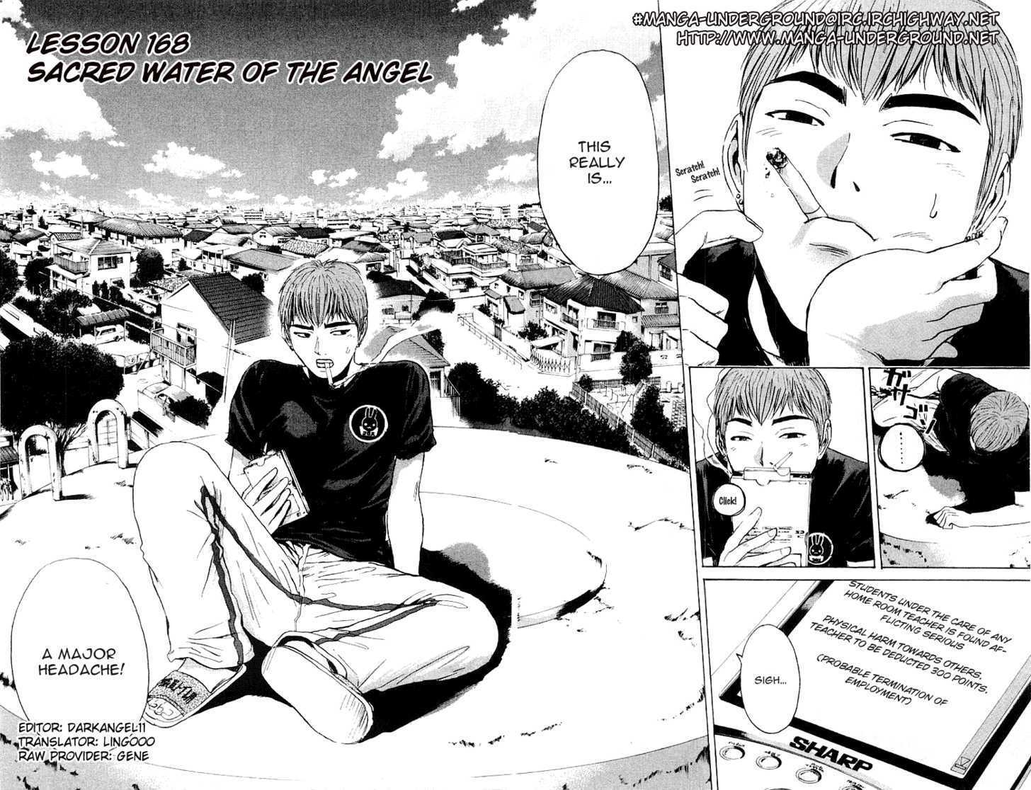Great Teacher Onizuka Vol 21 Chapter 168 Sacred Water Of The Angel Mangahasu