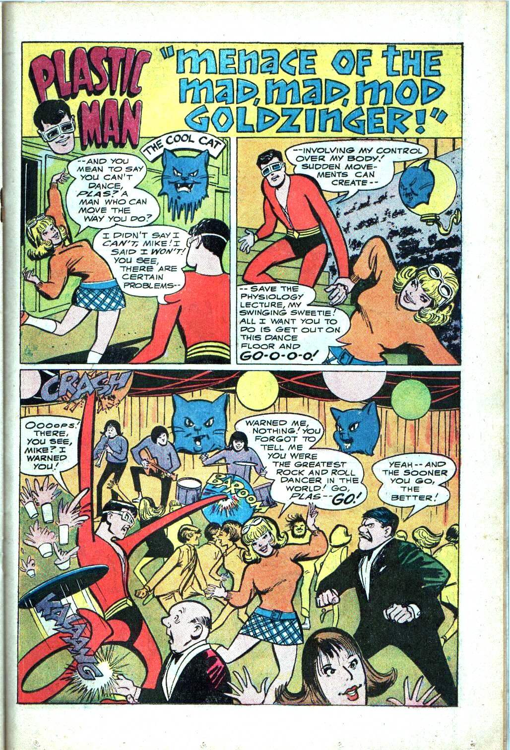 Read online Plastic Man (1966) comic -  Issue #6 - 23