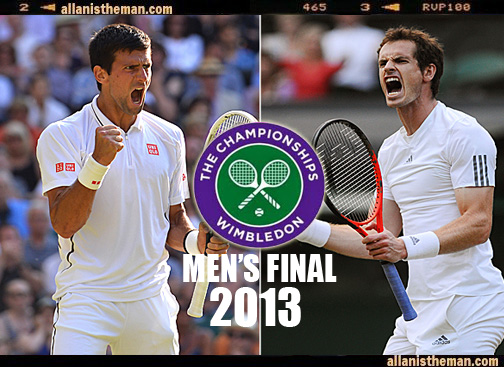 Wimbledon Final 2013: Andy Murray vs Novak Djokovic 