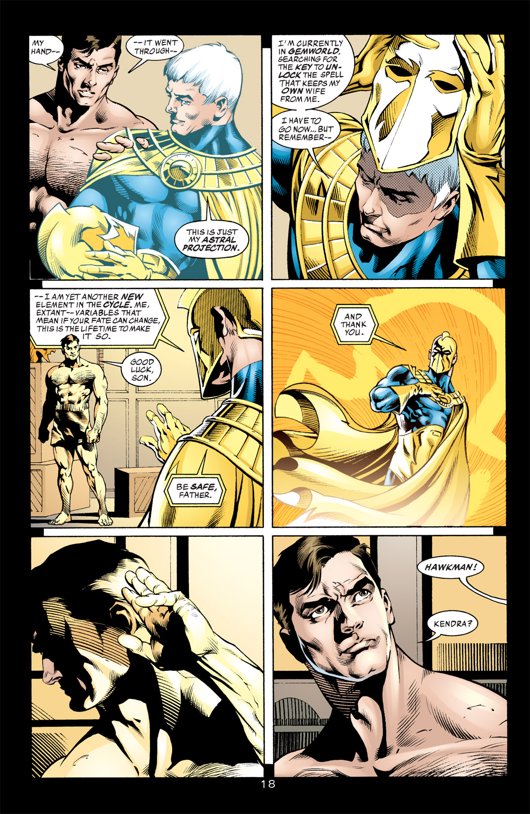 Hawkman (2002) Issue #9 #9 - English 18