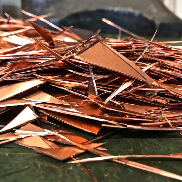 Rustnstuff The beauty of copper, fire colour, leave and patina