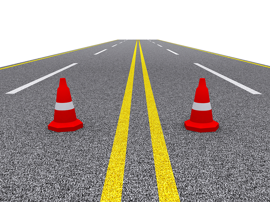 road blocs