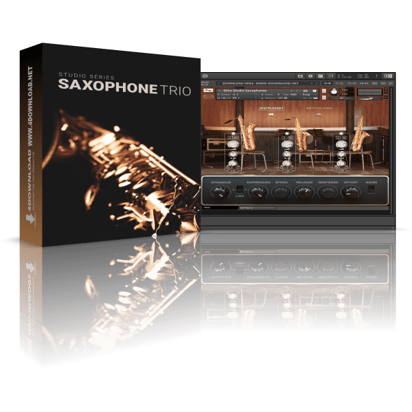 Studio Solo Saxophone - 8Dio Tenor Saxophone for Kontakt VST/AU