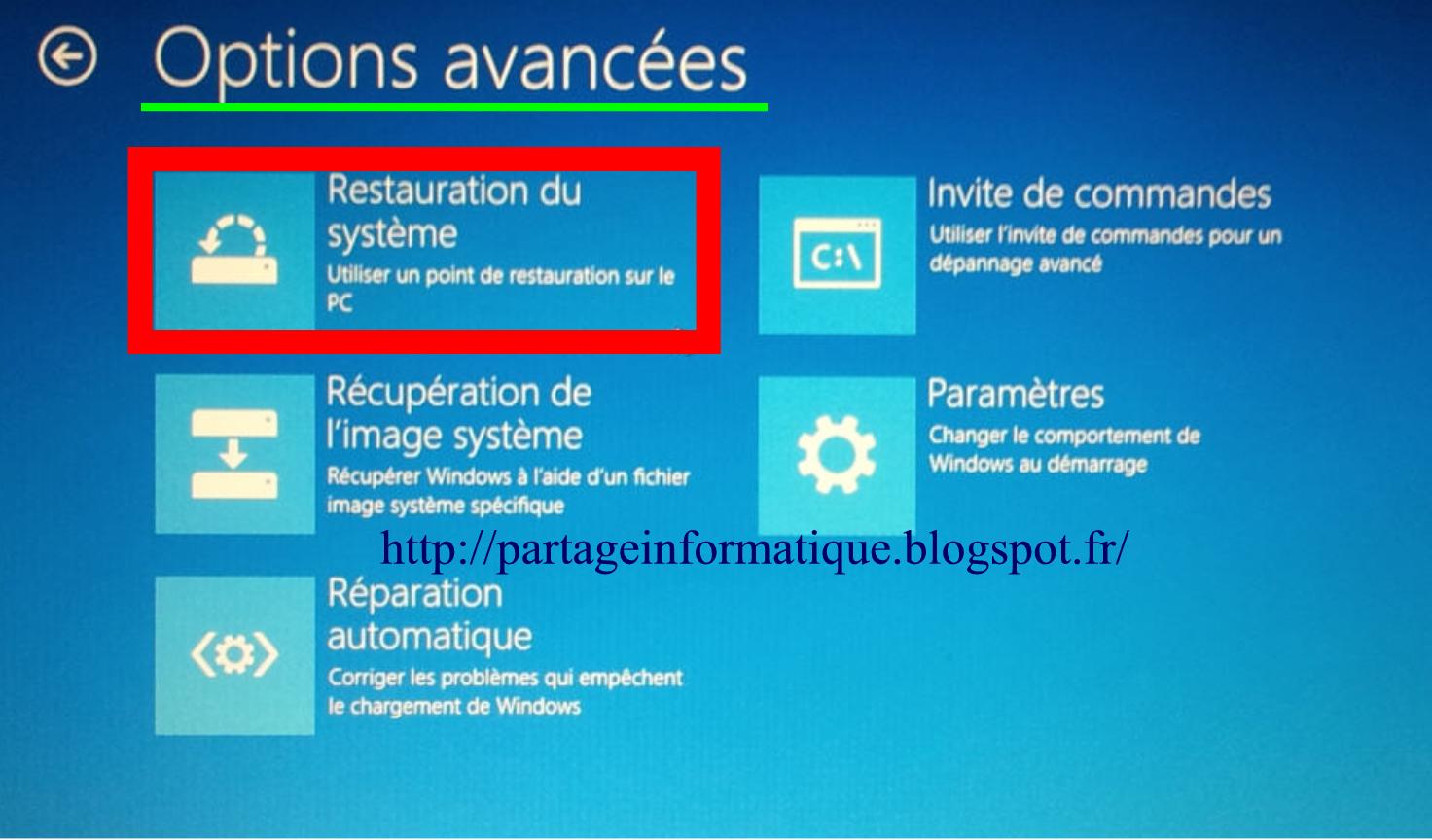 Windows Revenir Ef Bf Bd Un Point De Restauration Windows Revenir Ef Bf Bd Un Point De Restauration