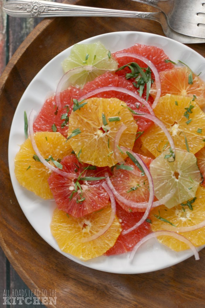 Citrus Salad with HoneyTarragon Vinaigrette ProgressiveEats All