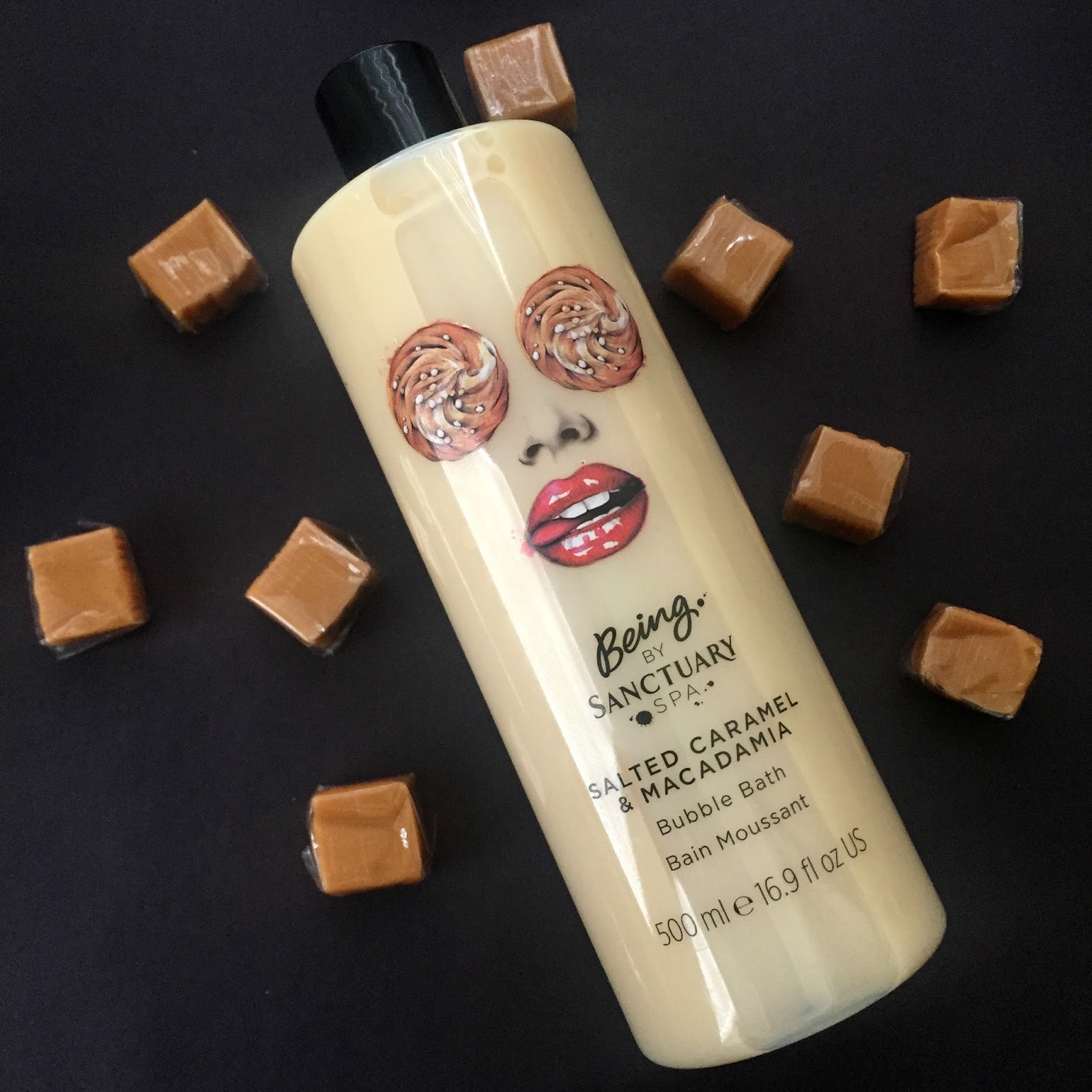 Being by Sanctuary Spa Salted Caramel & Macadamia Bubble Bath, Body