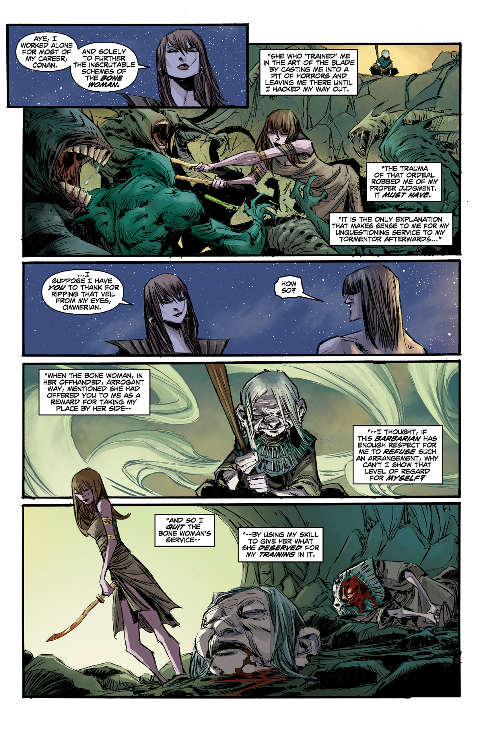 Read online Conan the Avenger comic -  Issue #18 - 11