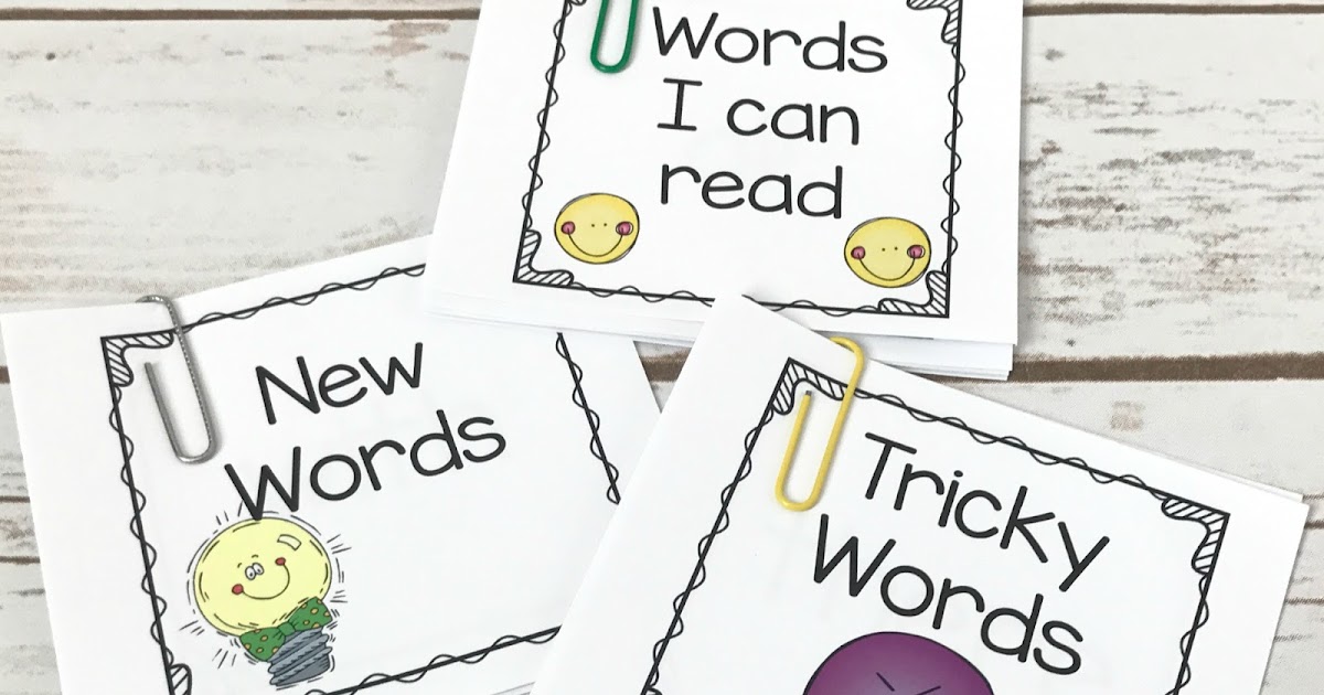How to Store and Organize Sight Word Flash Cards TheHappyTeacher