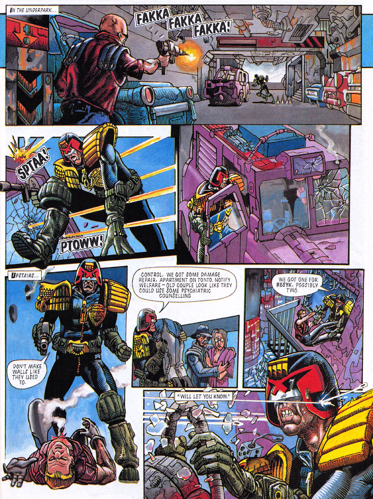 Read online Judge Dredd: The Complete Case Files comic -  Issue # TPB 12 (Part 2) - 229