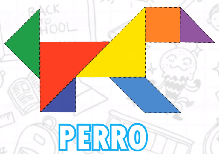 tangram perro