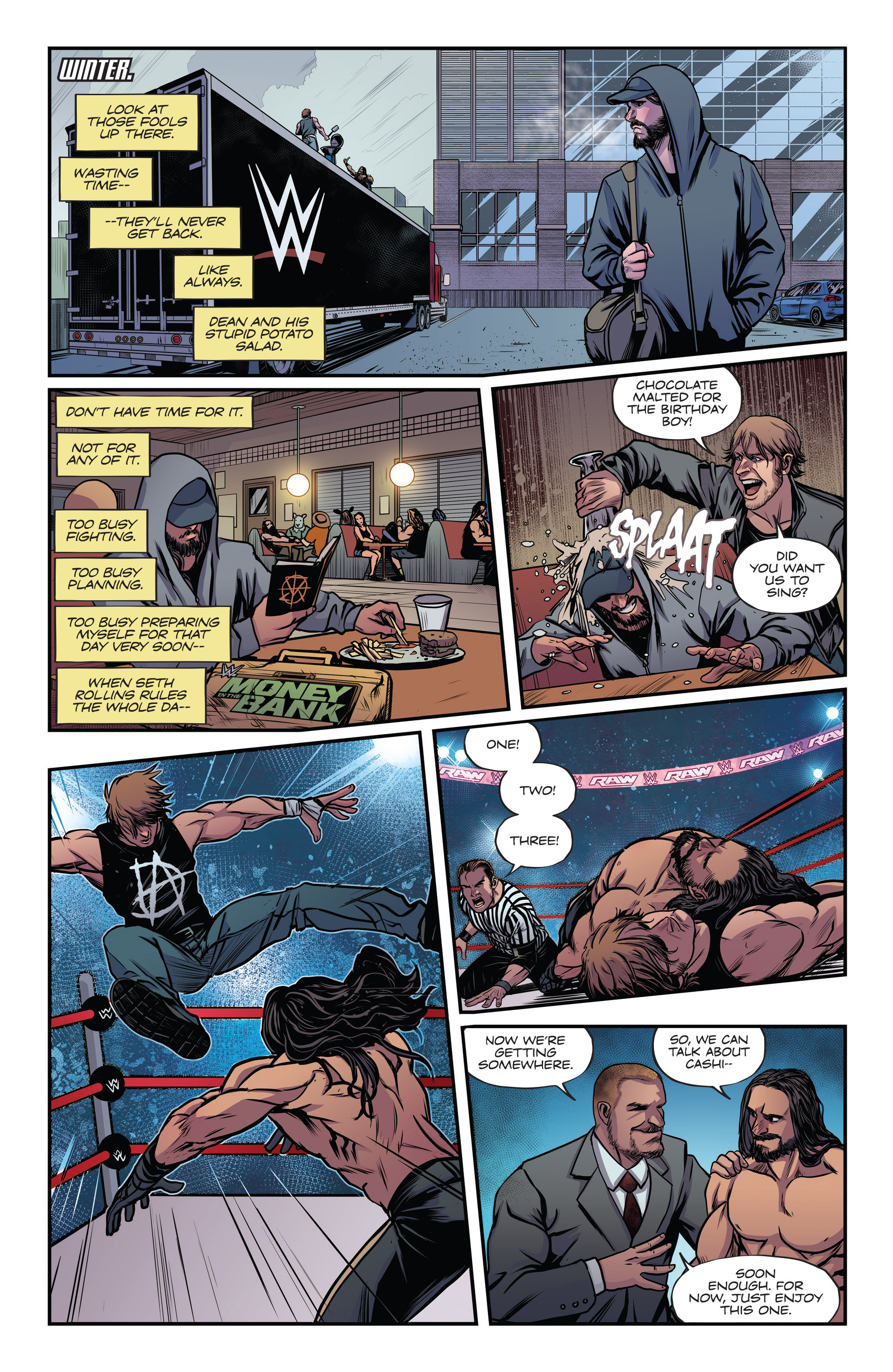 Read online WWE comic -  Issue #1 - 12