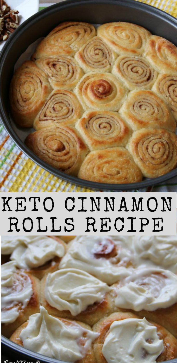 Keto Cinnamon Rolls Recipe Low Carb and Made with Cream Cheese