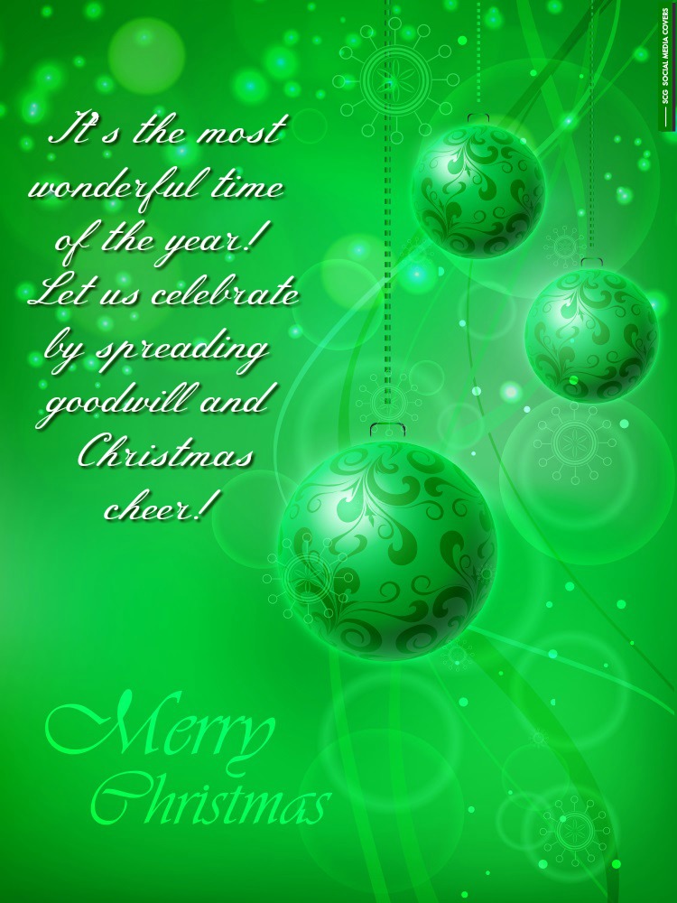 Christmas card happy SCG - Social Media COVERS: CARDS: Merry Christmas (Happy New Year)!…