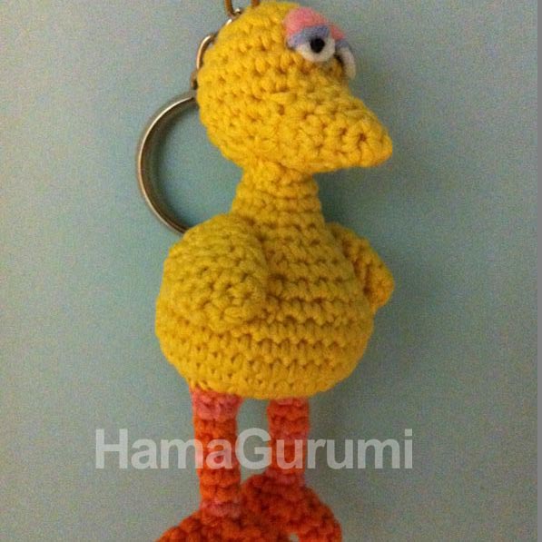 Gallina Caponata Barrio Sésamo Amigurumi