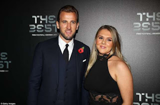 Harry Kane And Wife At The Awards 