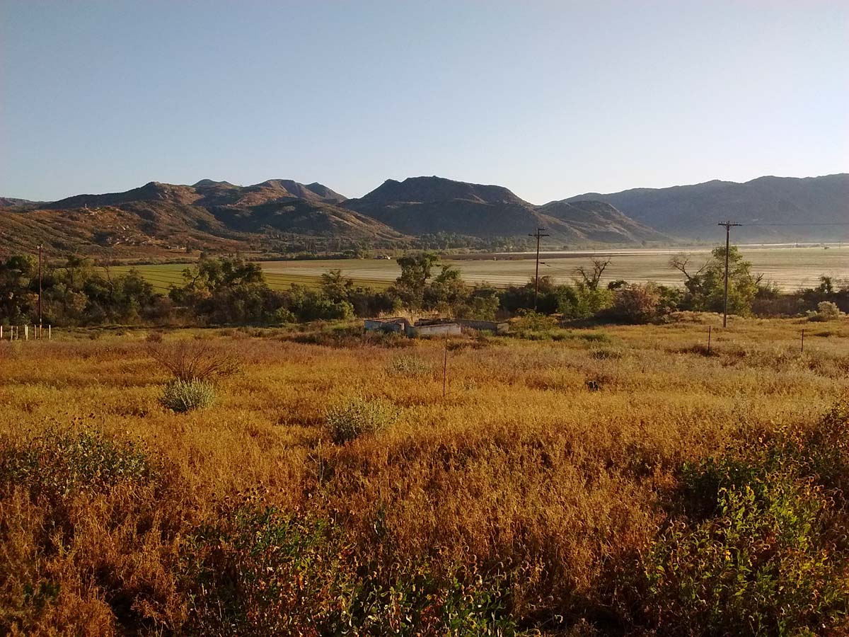 San Dieguito River Park Coast to Crest Trail Greg in San Diego