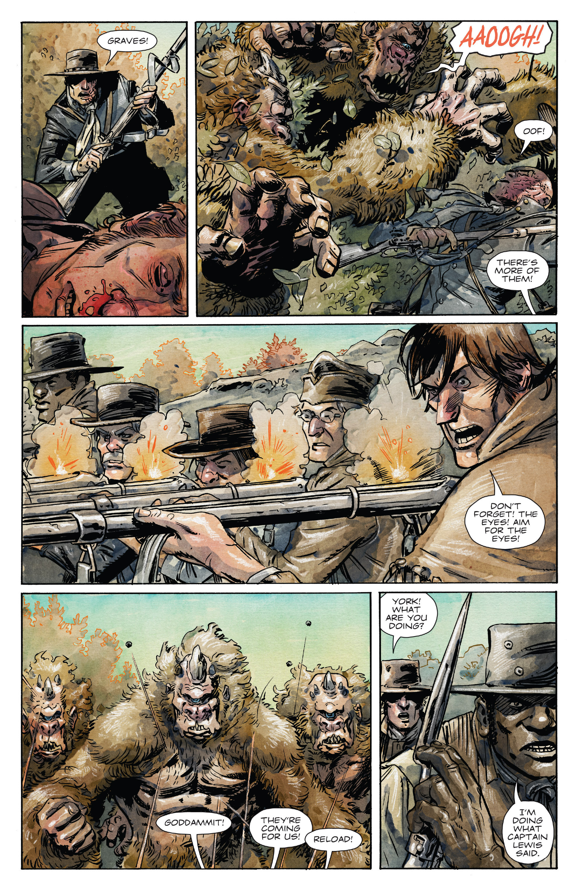 Read online Manifest Destiny comic -  Issue #21 - 16