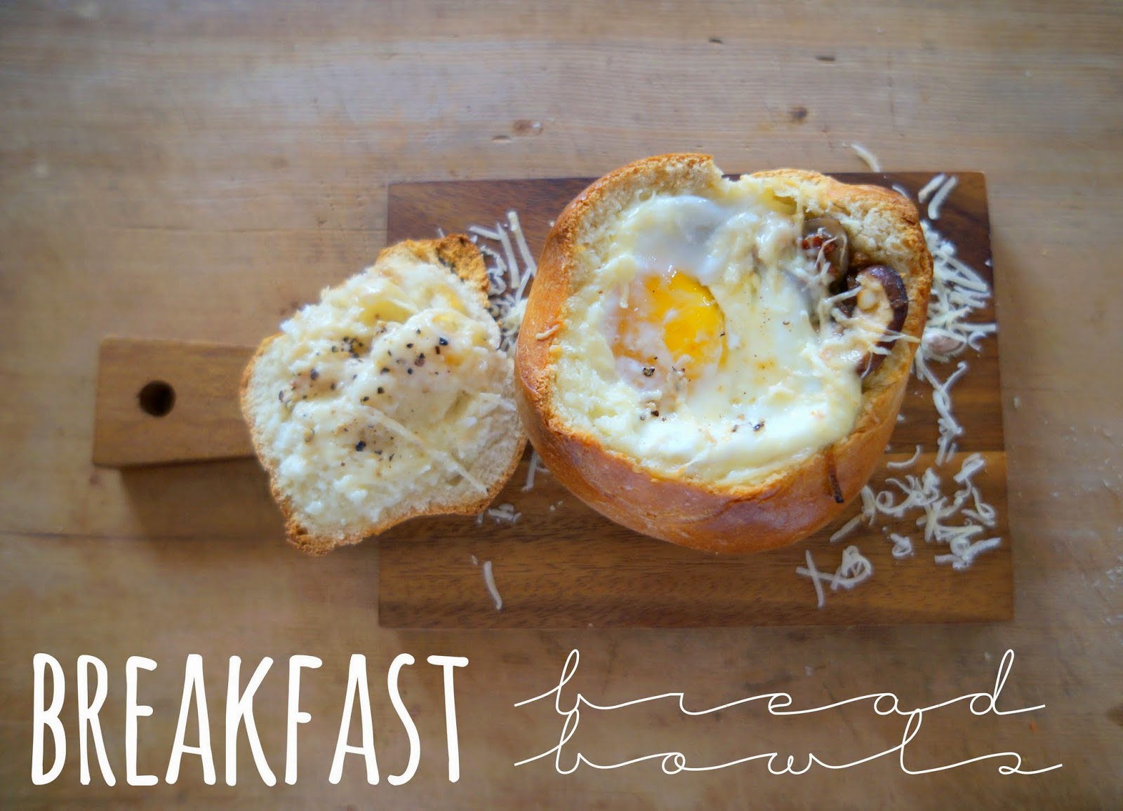 Breakfast Bread Bowls