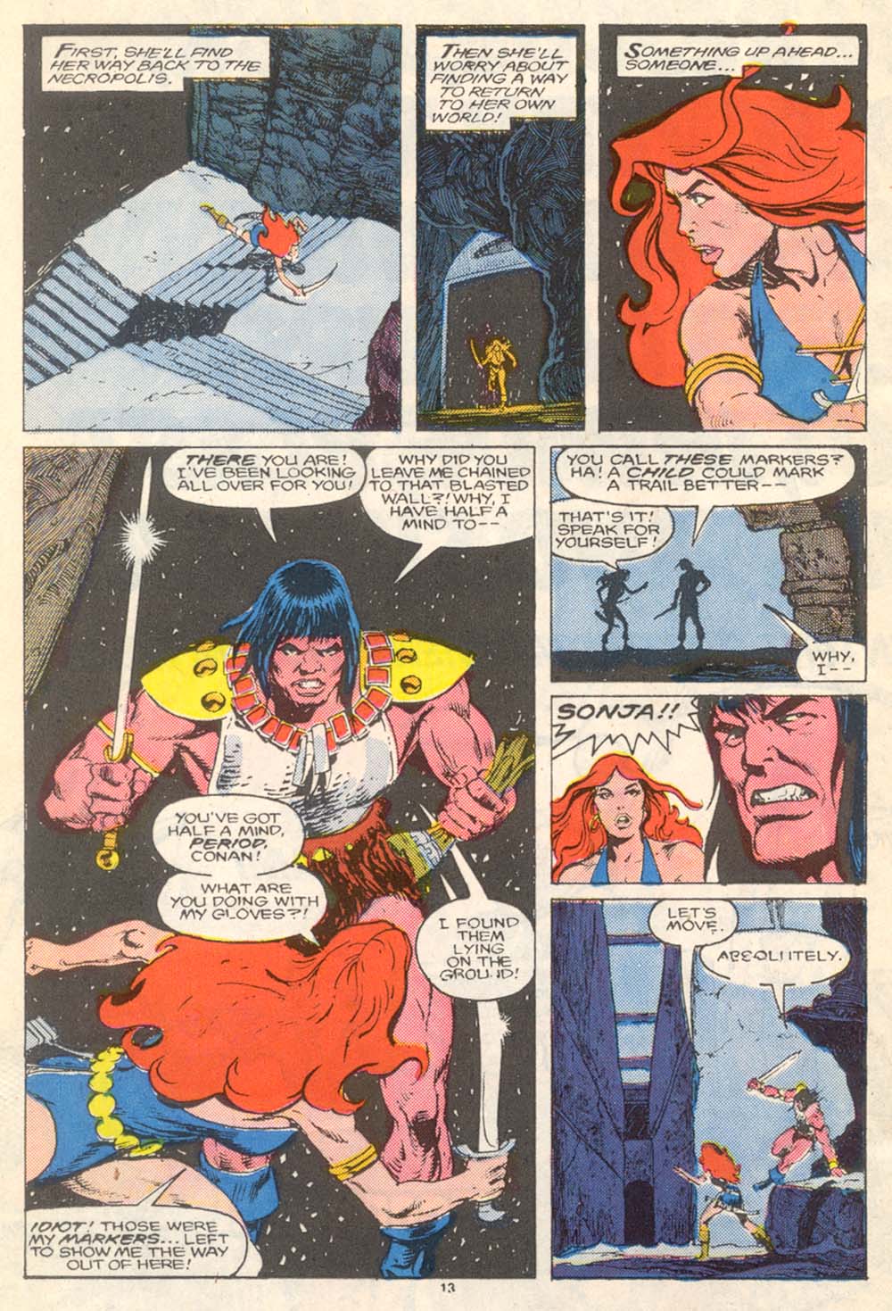 Read online Conan the Barbarian (1970) comic -  Issue #205 - 14