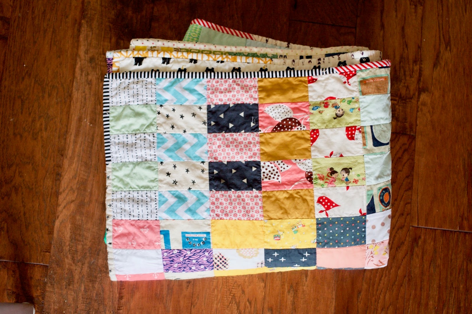 a quilt is nice Scrap Stack Quilt