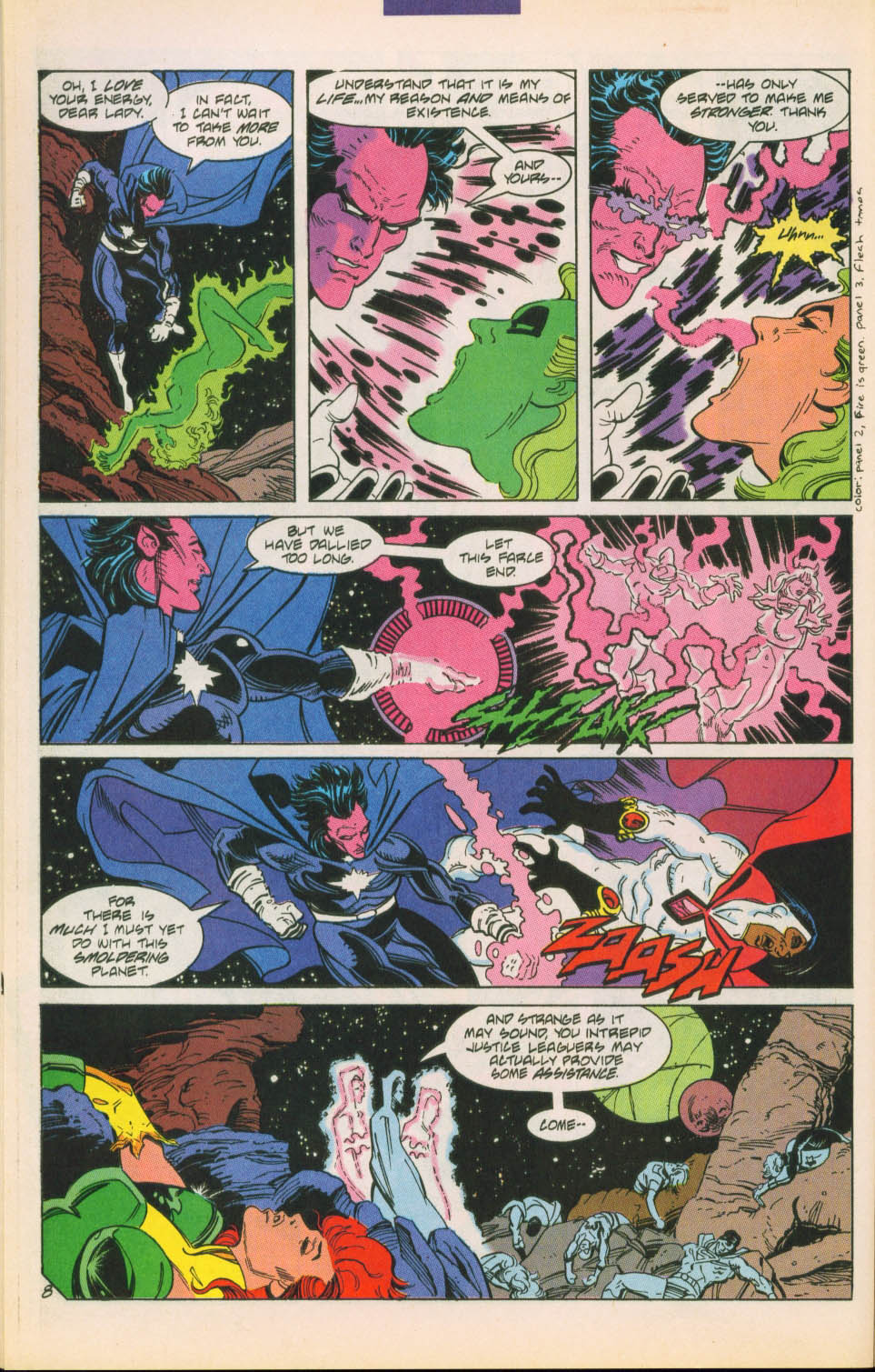 Read online Justice League America comic -  Issue #64 - 9