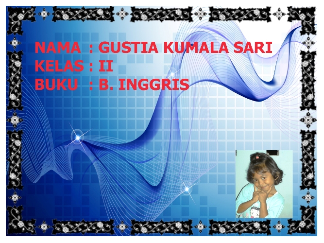 Sebuah Catatan Kehidupan Contoh label buku untuk anak anda