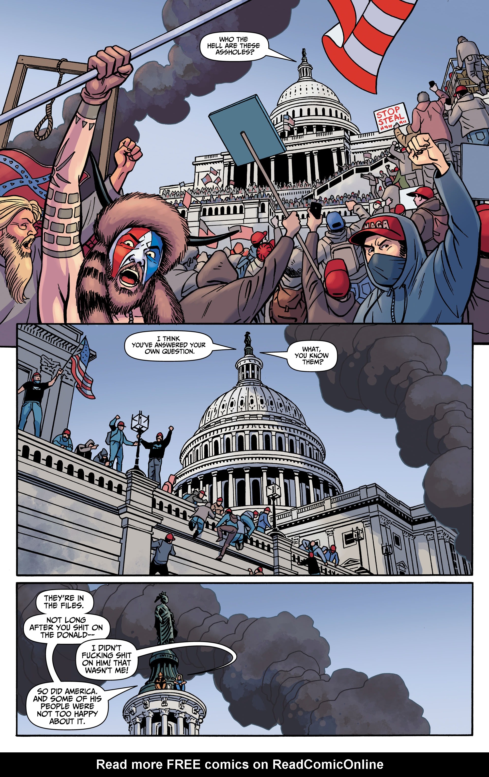 Read online Marjorie Finnegan, Temporal Criminal comic -  Issue #7 - 2