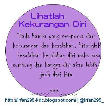 Cara Hindari Sifat Sombong - Finding Reality  irfan's blog™