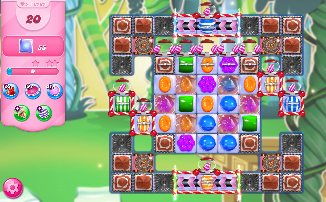 Candy Crush Saga level 6709