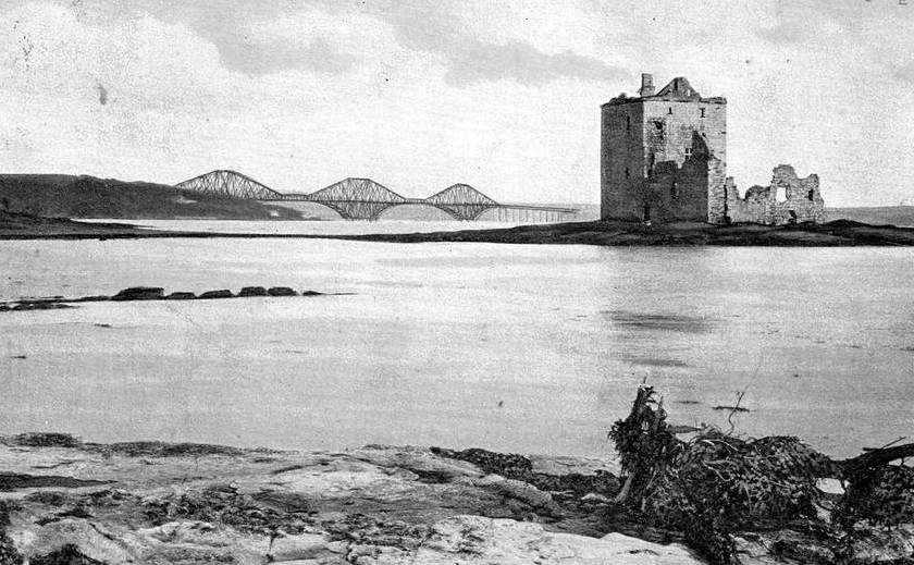 Tour Scotland Old Photographs Rosyth Castle Fife Scotland