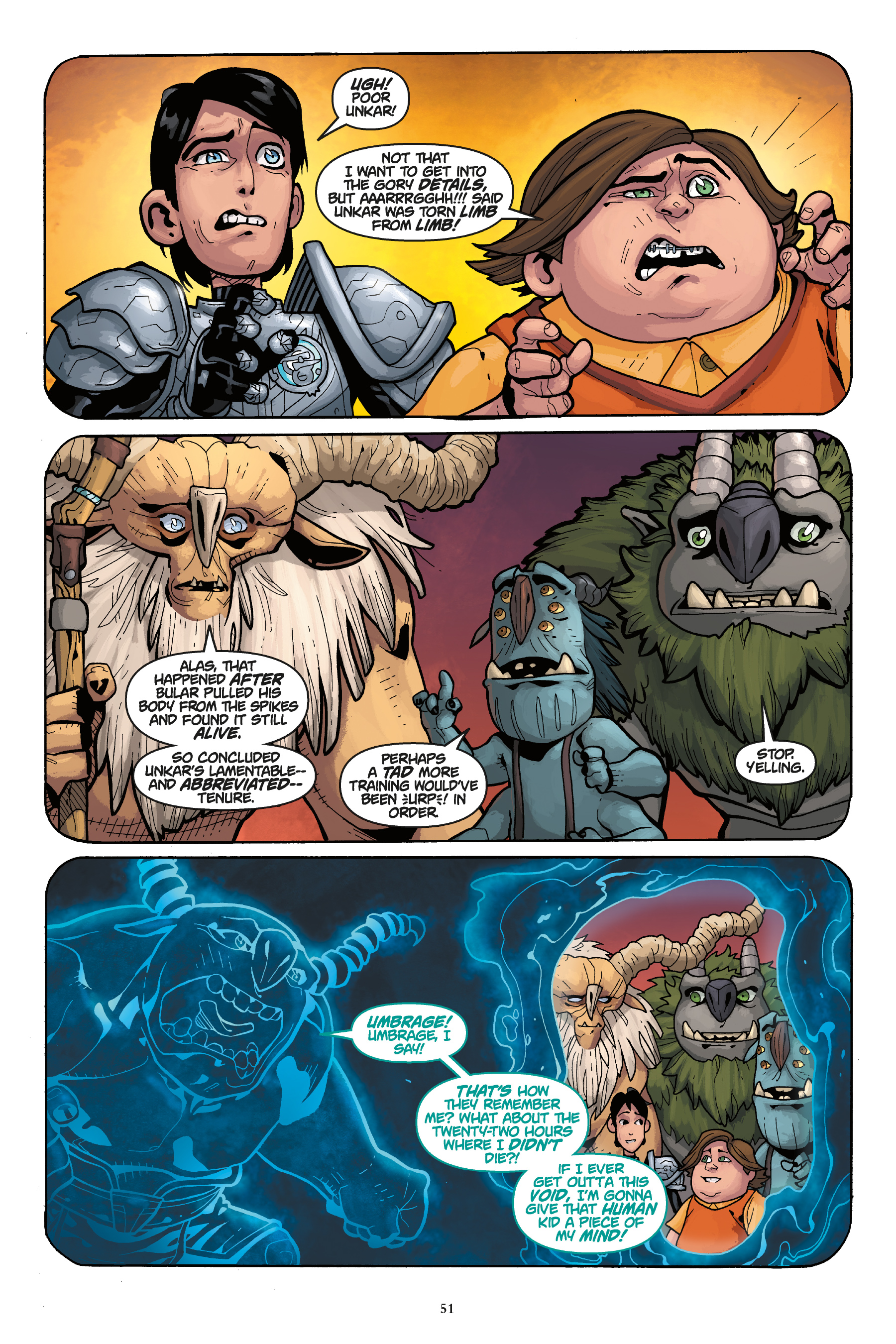 Read online Trollhunters: Tales of Arcadia-The Felled comic -  Issue # TPB - 51