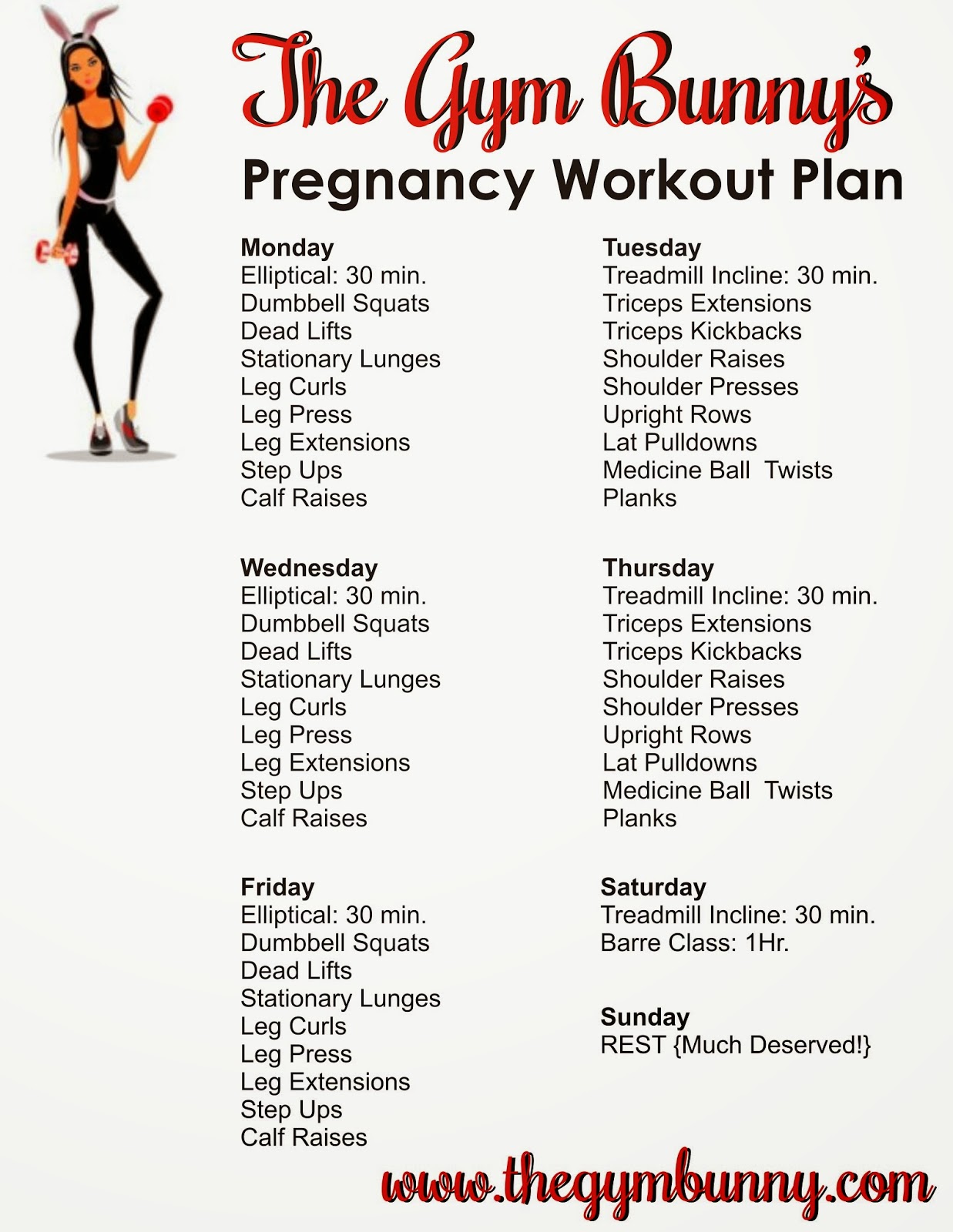 Workout Routine For Pregnant Women 33