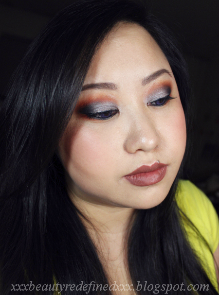 BeautyRedefined by Pang: Rusted Silver Makeup Look