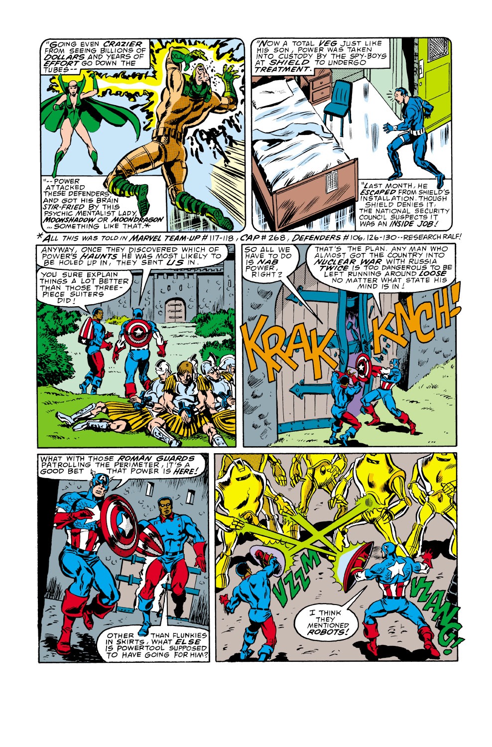 Captain America (1968) Issue #338 #267 - English 5