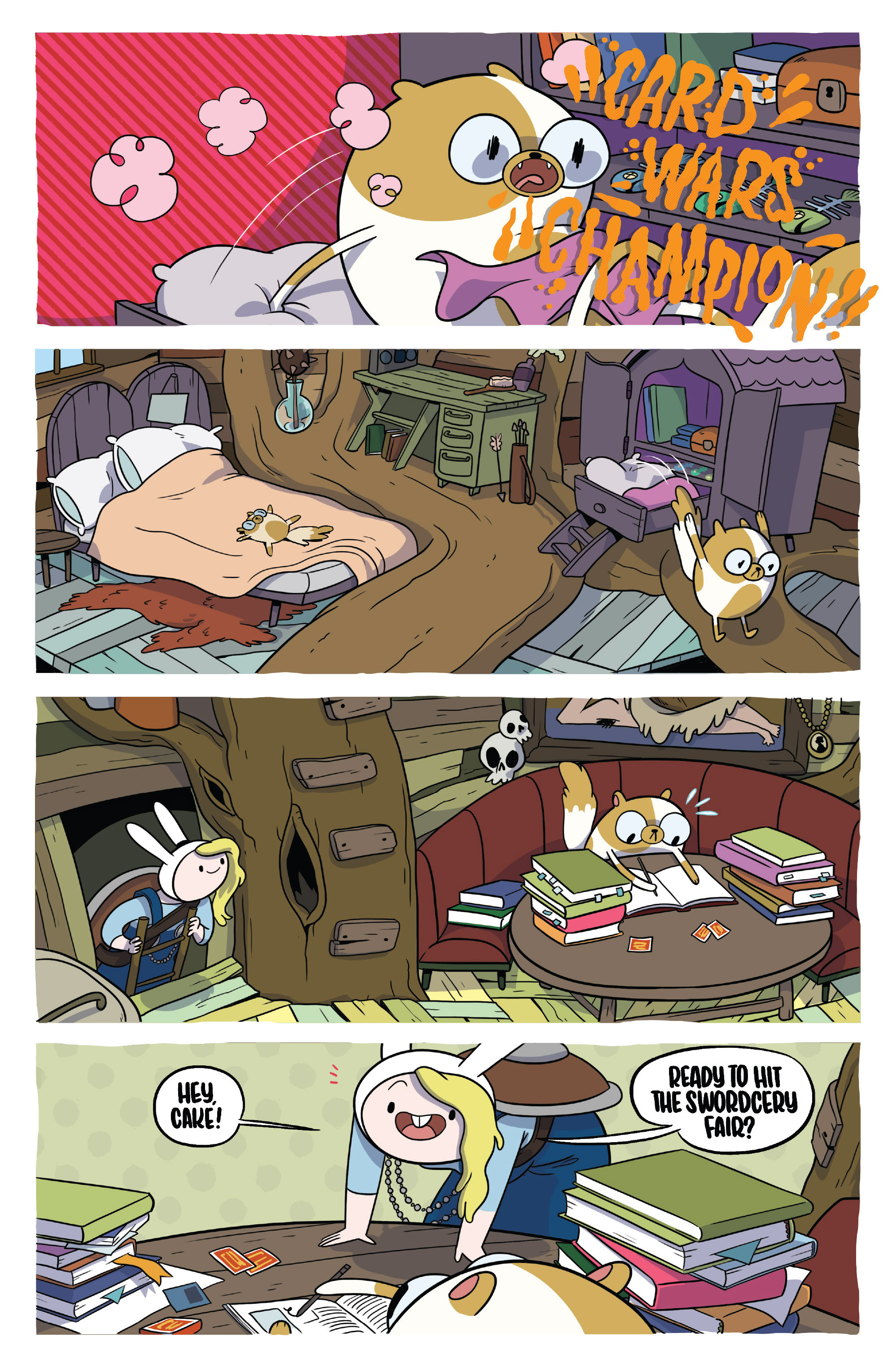 Read online Adventure Time Fionna and Cake Card Wars comic -  Issue #3 - 9
