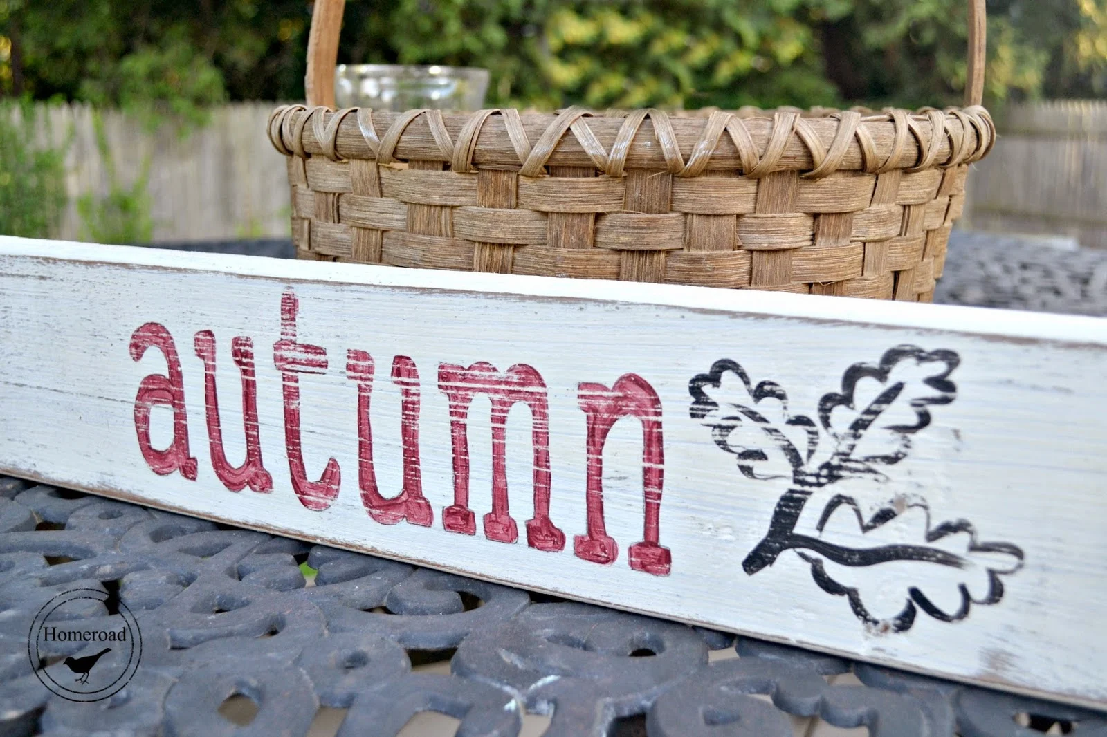 Distressed Fall Signs