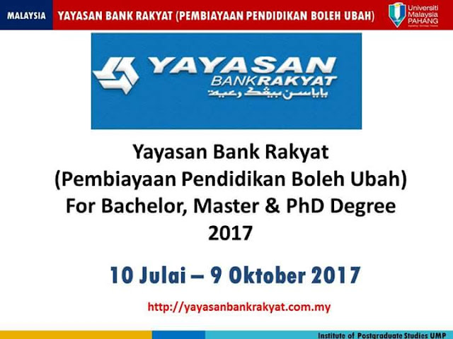 Thejagungspirasi Permohonan Pembiayaan Pendidikan Boleh Ubah Yayasan Bank Rakyat Dibuka