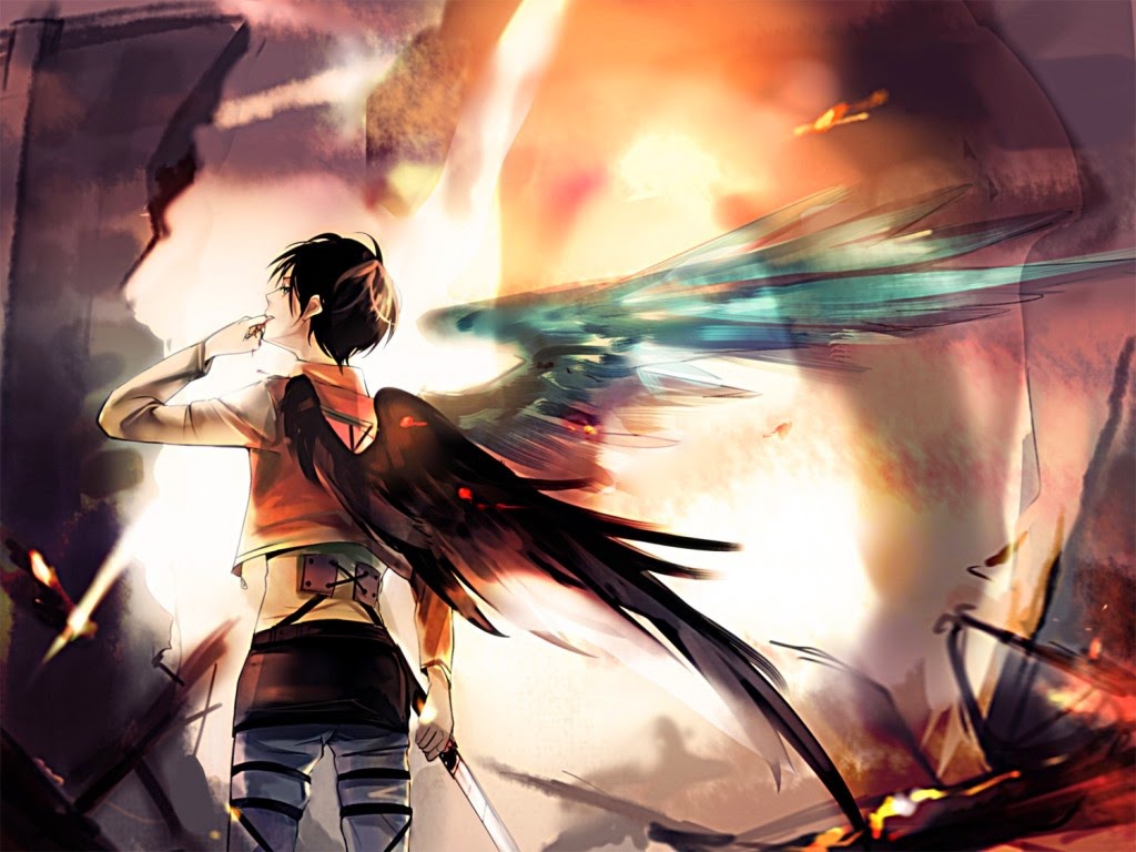 kokobrio: Eren Jaeger HD wallpapers